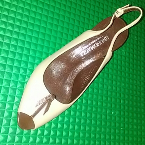 Brunomagli Leather sling backs - Picture 4 of 6